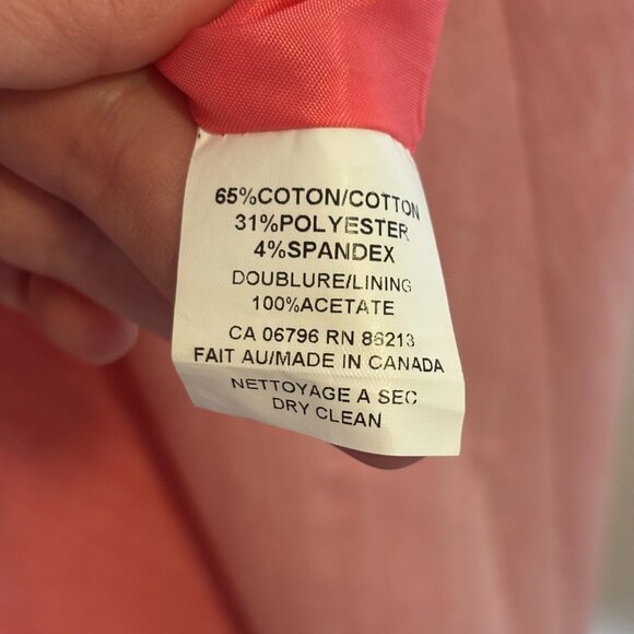 Tristan & Iseut Pink Flared Skirt - Women's Size Medium - Picture 8 of 8